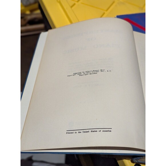 Vintage Masterpieces of Piano Music by Carl Fischer - Picture 2 of 7